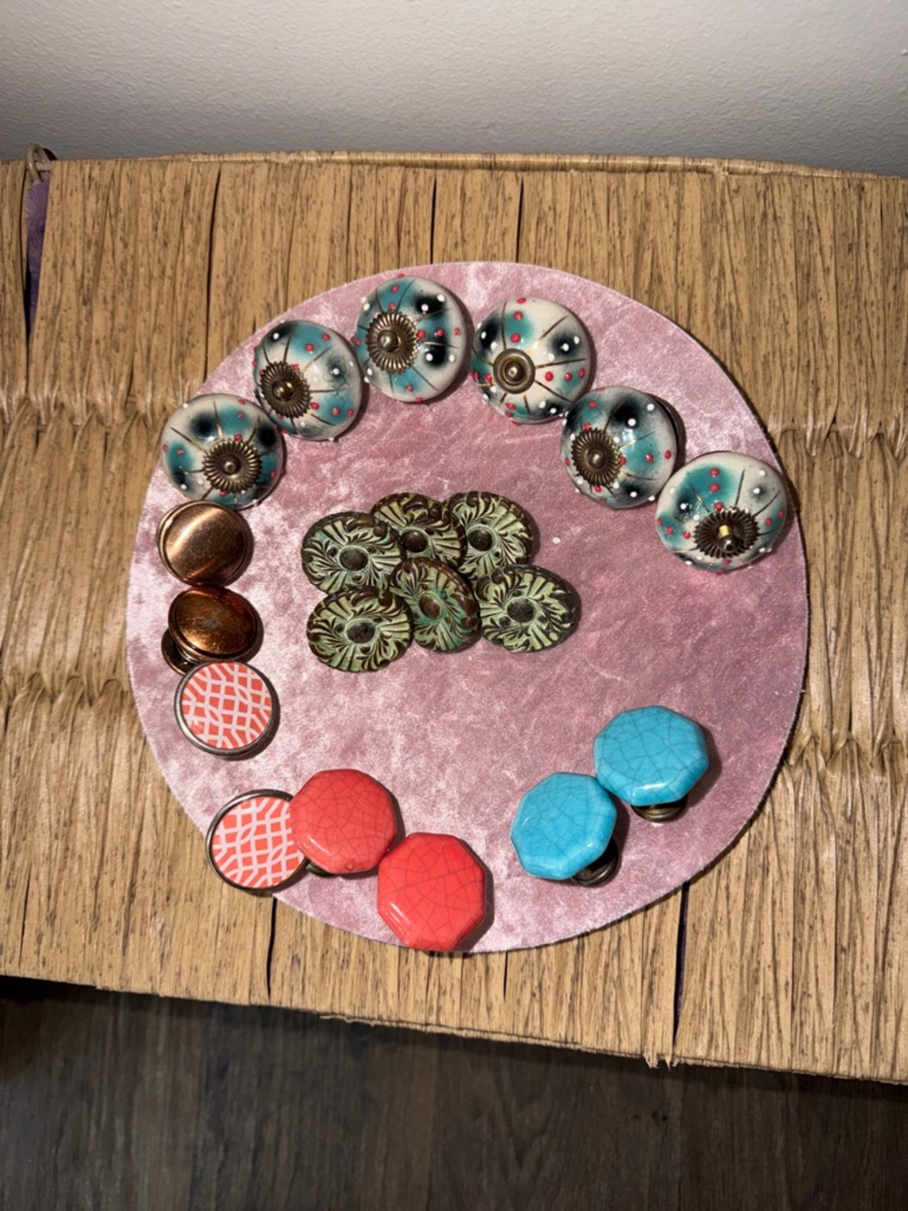 Beautiful random drawer pulls